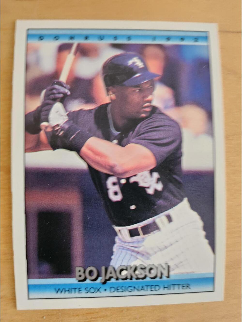 1992 donruss baseball Bo Jackson